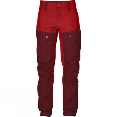 Fjallraven Keb - Női Nadrág - Sötét Piros (Magyarország NDF804562)